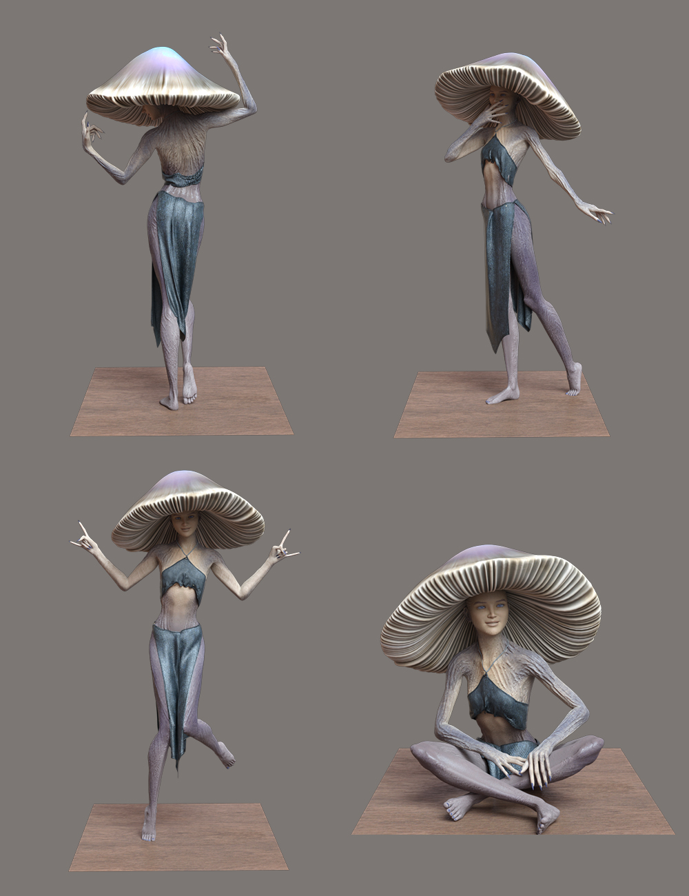 Fun Gi Poses for Vaispora by: Ensary, 3D Models by Daz 3D