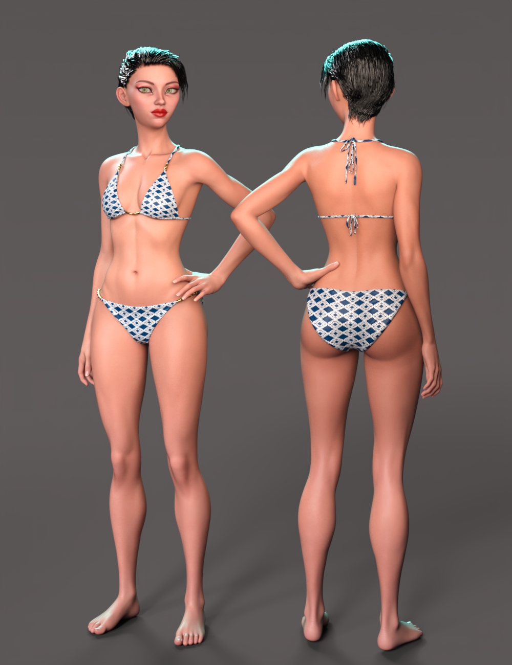 Alternative Shapes for Kiko 8.1 by: AliveSheCried, 3D Models by Daz 3D