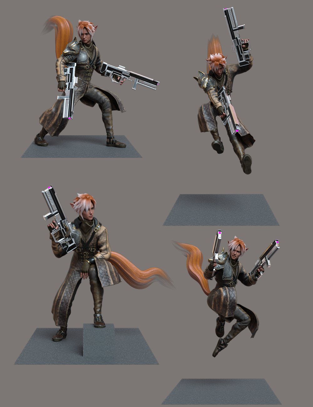 Mercenary Fox Hierarchical Poses for Kota 8.1 Mercenary Fox Hierarchical Poses for Kota 8.1 by: Ensary, 3D Models by Daz 3D