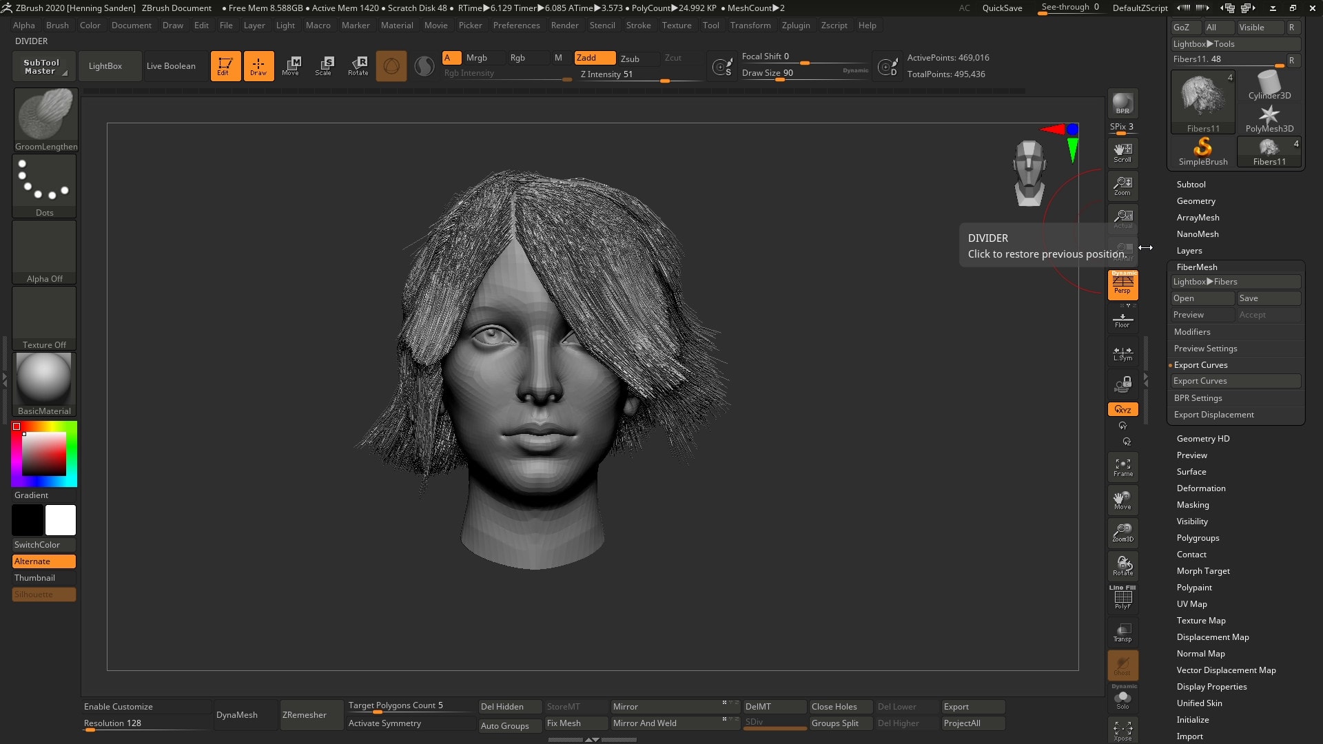 Introduction to ZBrush 2020 by: FlippedNormals, 3D Models by Daz 3D