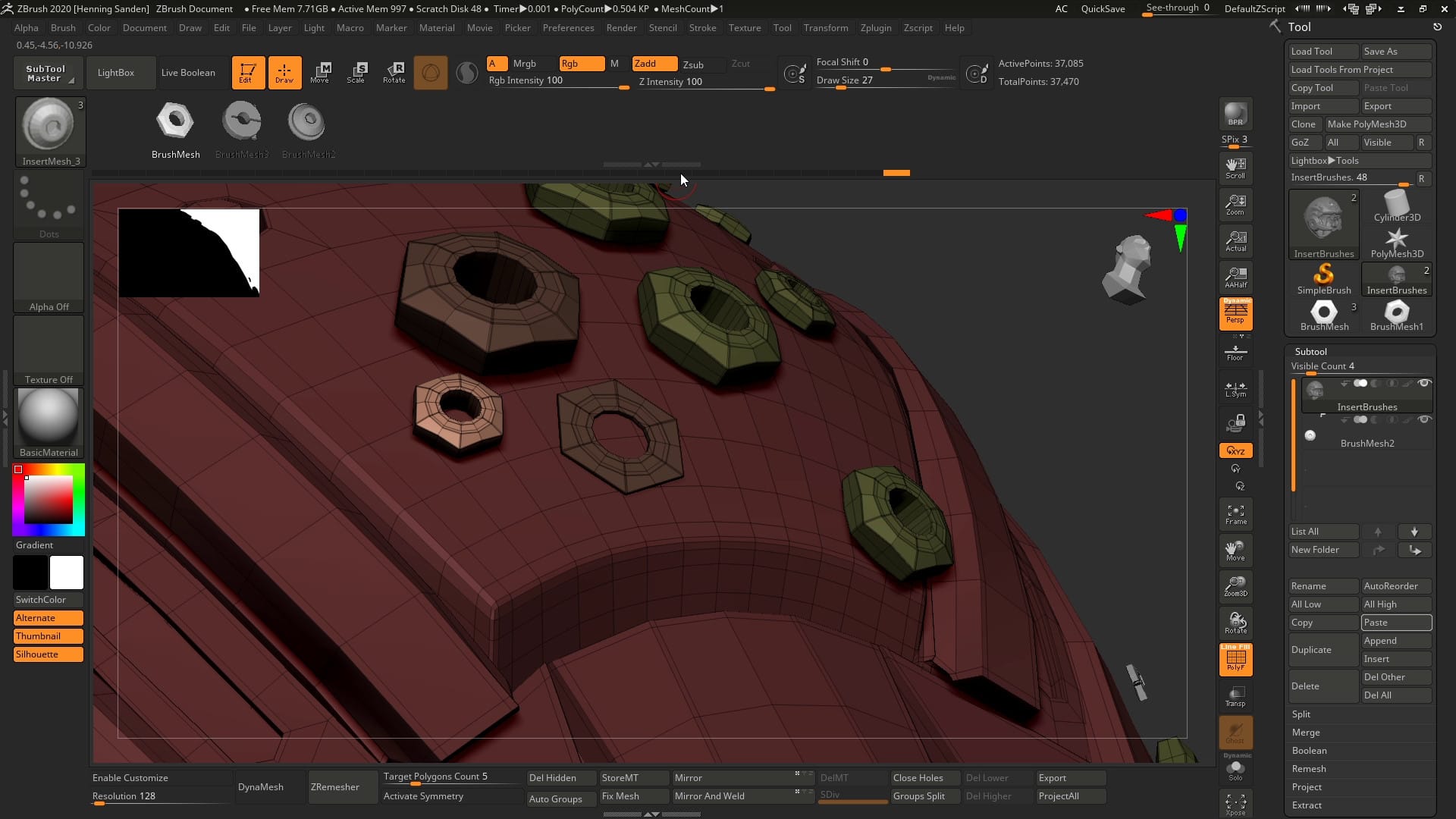Introduction to ZBrush 2020 Introduction to ZBrush 2020 by: FlippedNormals, 3D Models by Daz 3D