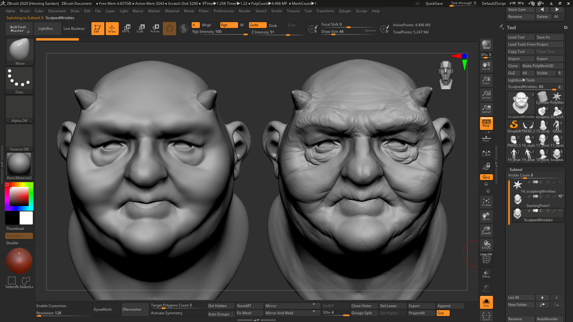 Introduction to Sculpting by: FlippedNormals, 3D Models by Daz 3D