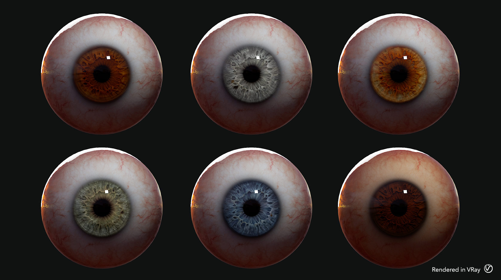 FlippedNormals Eye Kit FlippedNormals Eye Kit by: FlippedNormals, 3D Models by Daz 3D