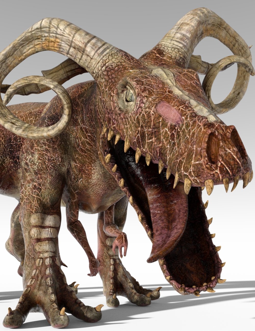 Skalarog Original Creature with Saddlery and Poses Skalarog Original Creature with Saddlery and Poses by: Sixus1 Media, 3D Models by Daz 3D