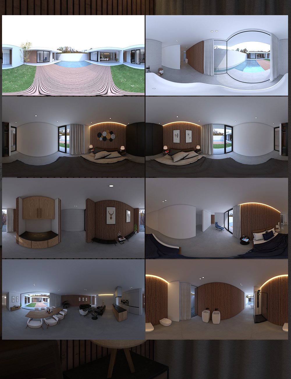 Modern Interiors 2 HDRI by: JDA HDRI, 3D Models by Daz 3D