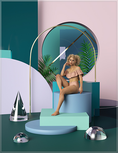 Abstract Sets Abstract Sets by: Nikisatez, 3D Models by Daz 3D
