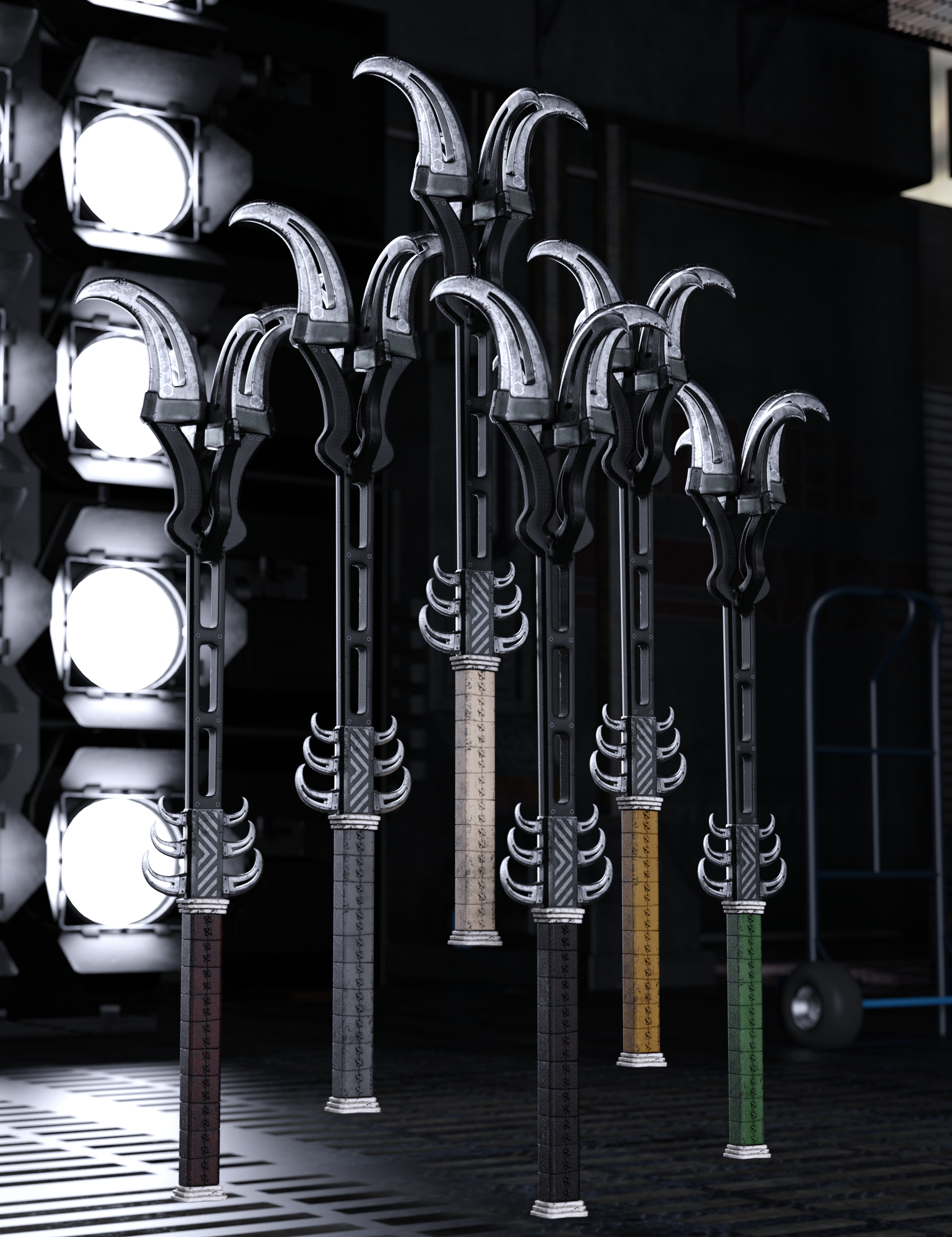 Blaze Weapons Collection Blaze Weapons Collection by: Britech, 3D Models by Daz 3D