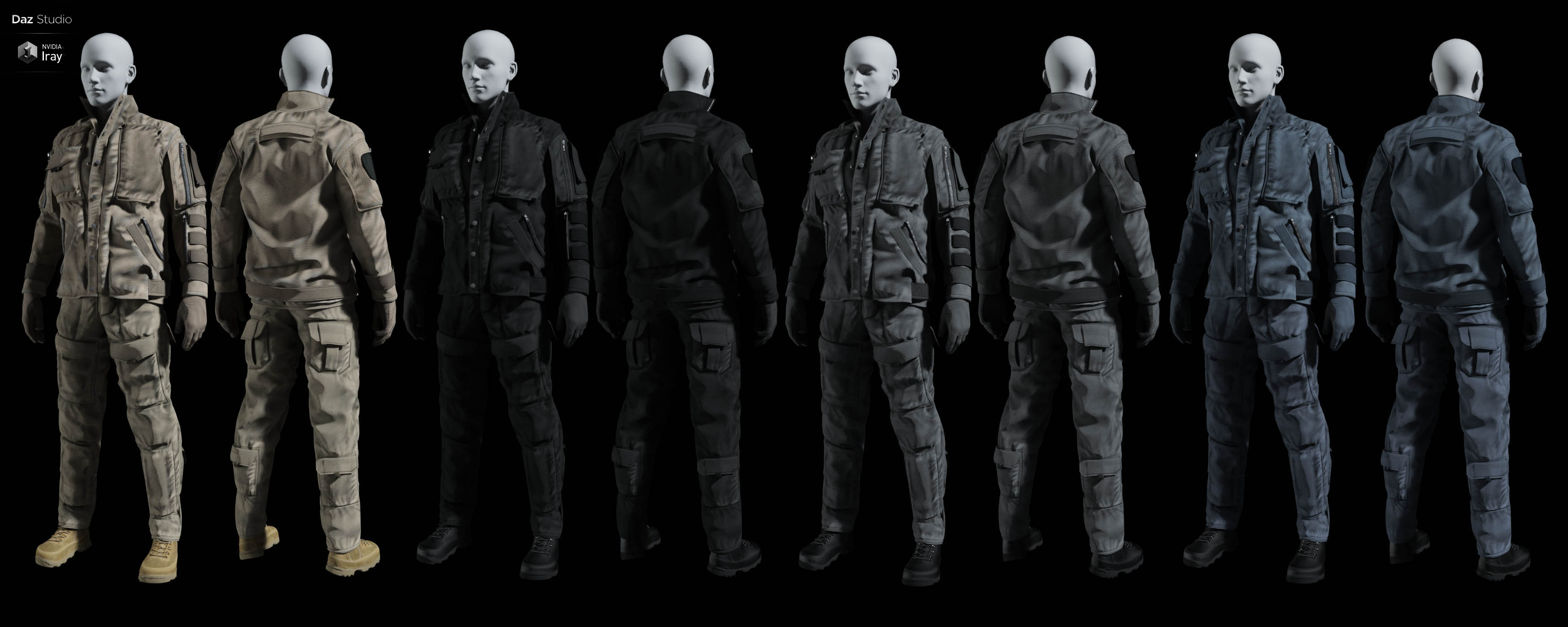 MI Tactical Outfit for Genesis 8 and 8.1 Males MI Tactical Outfit for Genesis 8 and 8.1 Males by: mal3Imagery, 3D Models by Daz 3D
