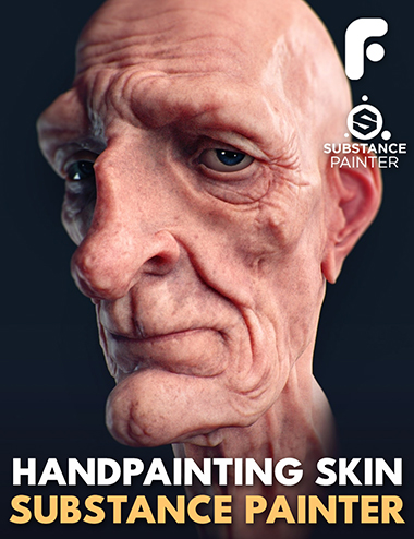 Handpainting Skin Textures in Substance Painter by: FlippedNormals, 3D Models by Daz 3D
