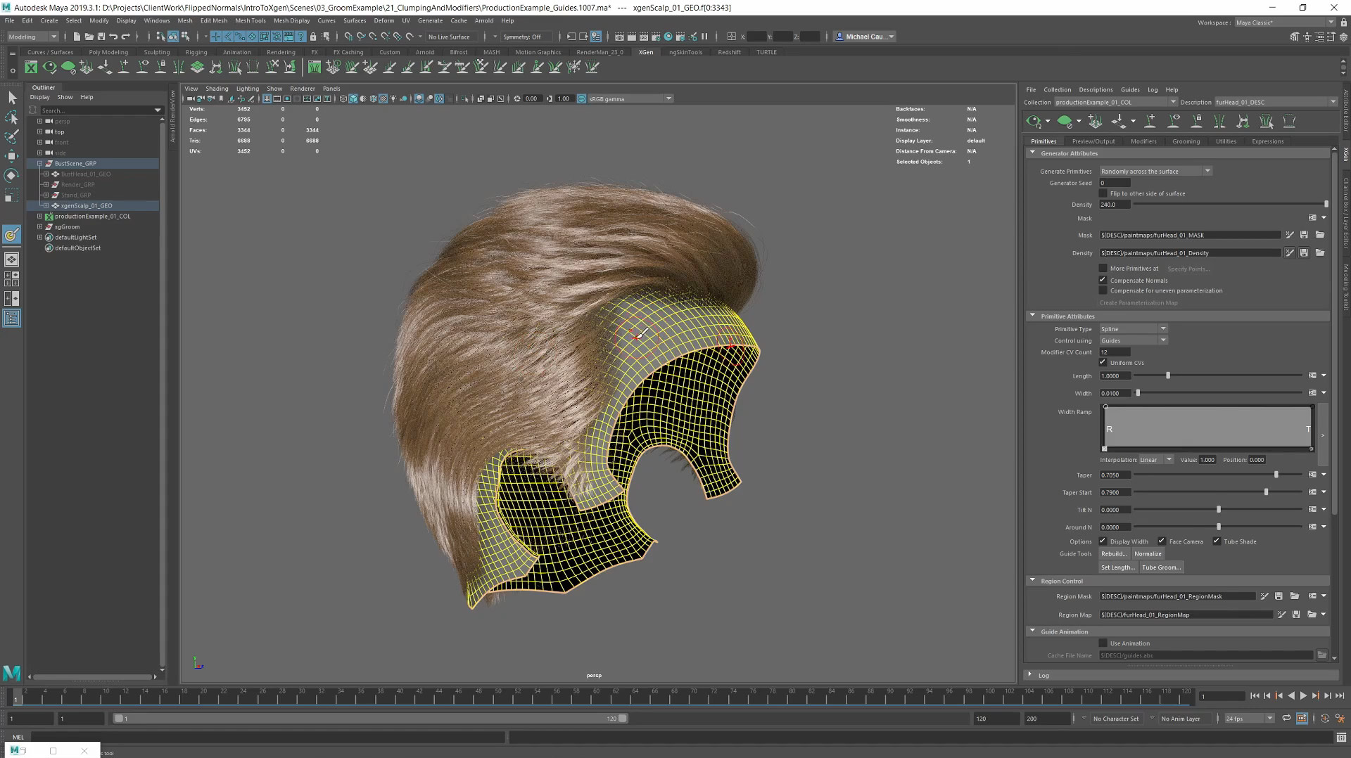 Introduction to XGen Introduction to XGen by: FlippedNormals, 3D Models by Daz 3D