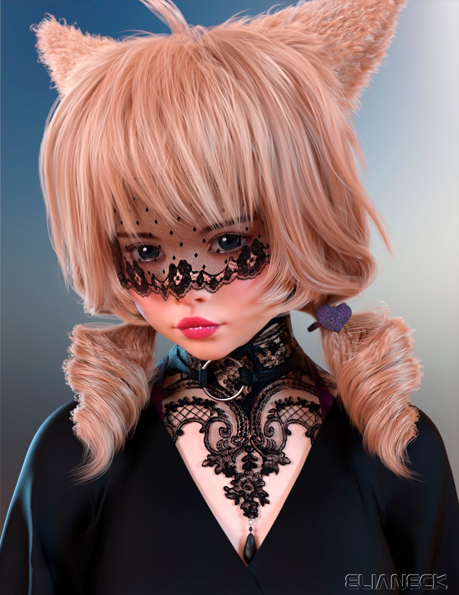 Baboo for Genesis 8 and Genesis 8.1 Female Baboo for Genesis 8 and Genesis 8.1 Female by: Elianeck, 3D Models by Daz 3D