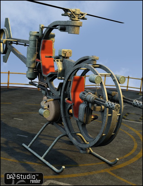 Steam Flying Machine 2 Steam Flying Machine 2 by: , 3D Models by Daz 3D
