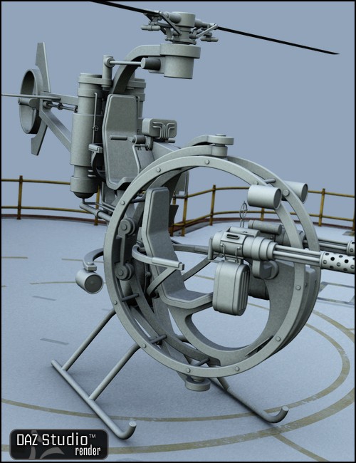 Steam Flying Machine 2 by: , 3D Models by Daz 3D
