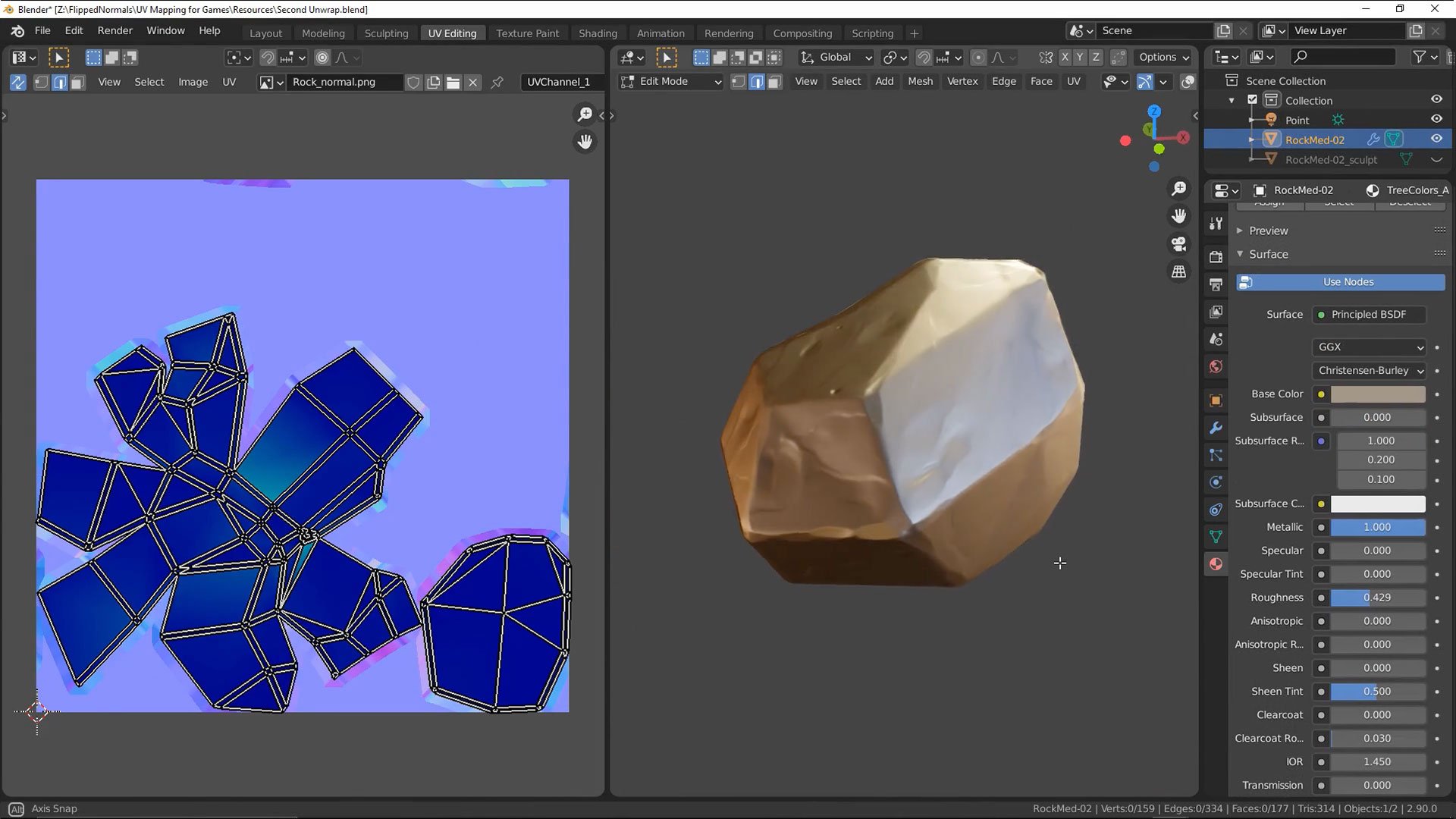 UV Mapping for Games by: FlippedNormals, 3D Models by Daz 3D