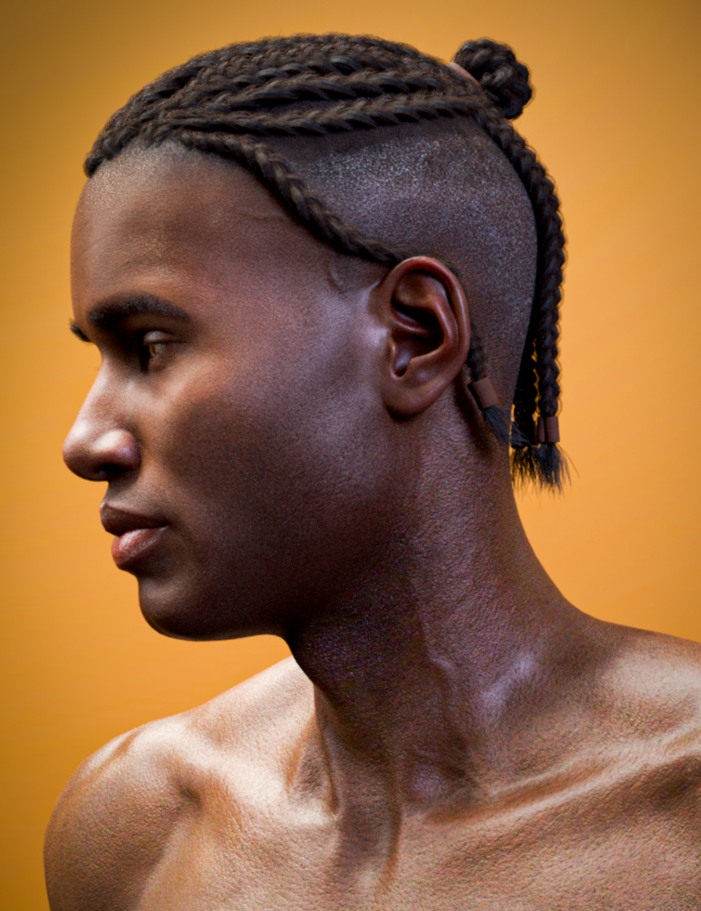 Corn Row Hair Set for Genesis 8.1 and Genesis 8 Males Corn Row Hair Set for Genesis 8.1 and Genesis 8 Males by: Matari3D, 3D Models by Daz 3D