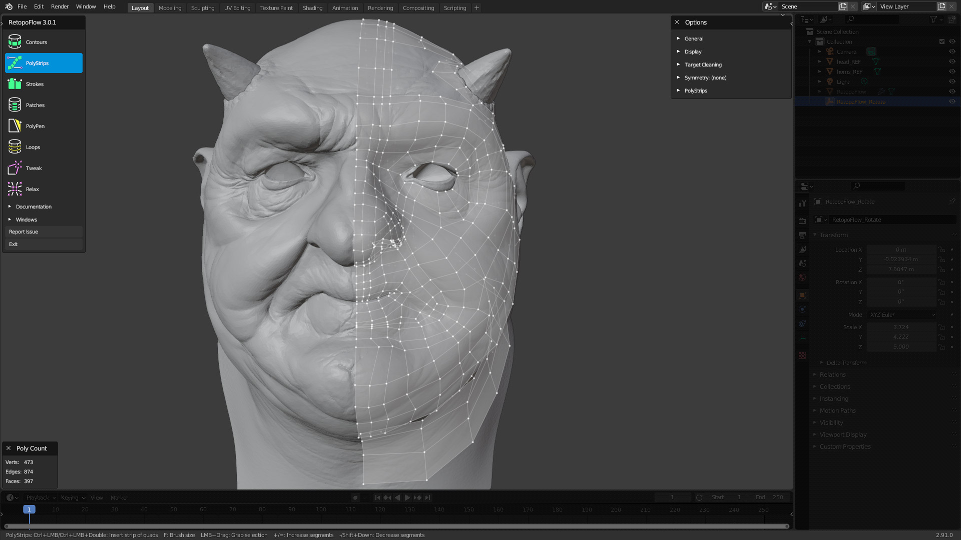 Retopoflow