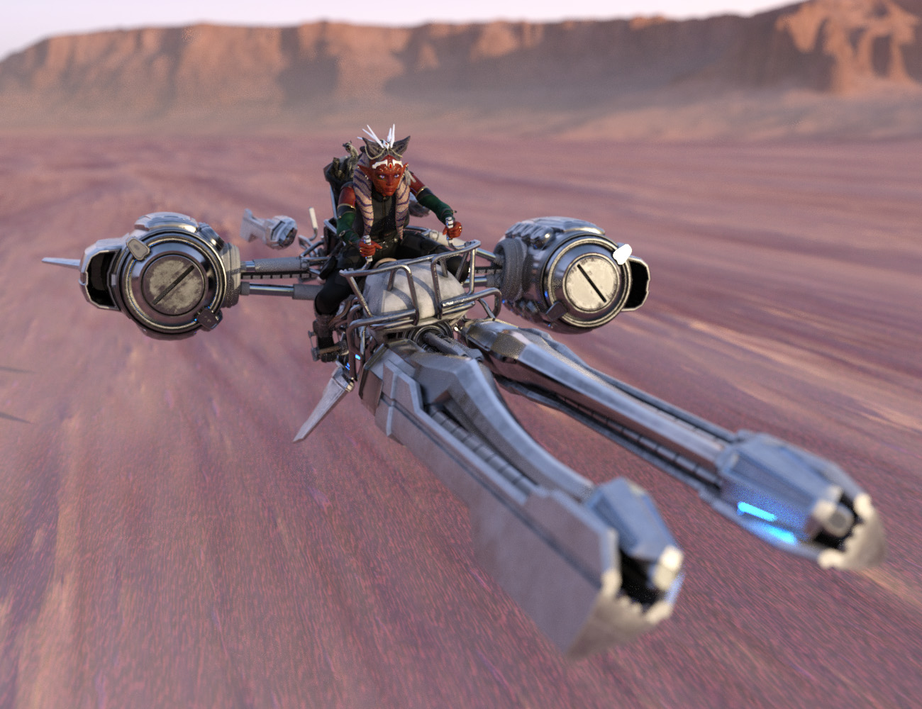 ATVE Mods - Janus and Desert Coyote by: Kara Pitat, 3D Models by Daz 3D