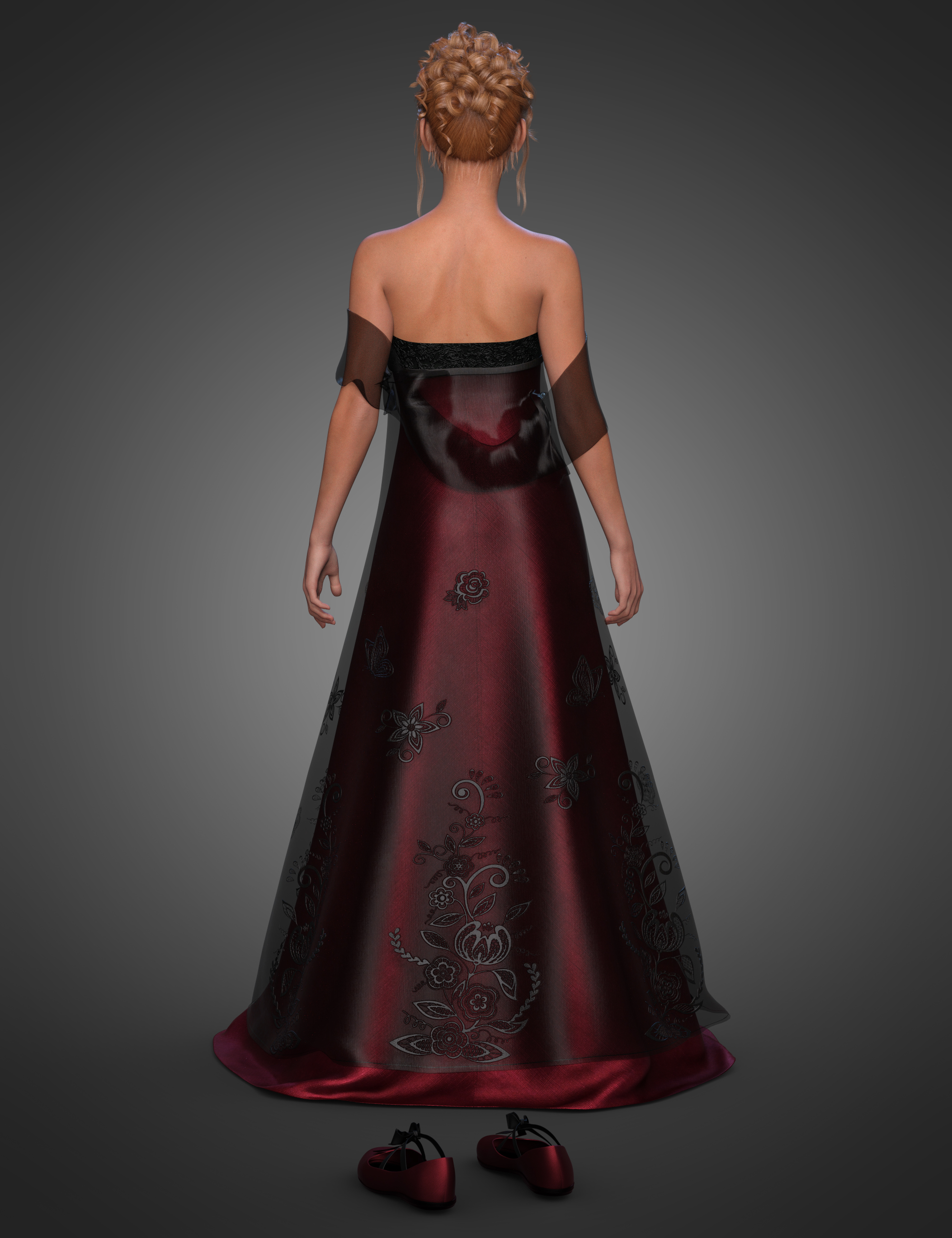 dForce Enchanted Splendor for Genesis 8 and 8.1 Females dForce Enchanted Splendor for Genesis 8 and 8.1 Females by: Barbara BrundonSade, 3D Models by Daz 3D