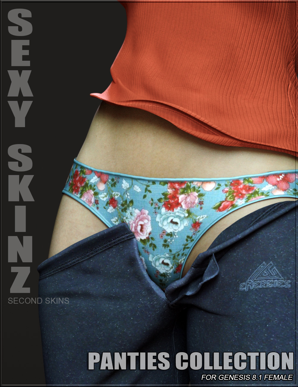 Sexy Skinz - Panties Collection for Genesis 8.1 Females by: vyktohria, 3D Models by Daz 3D