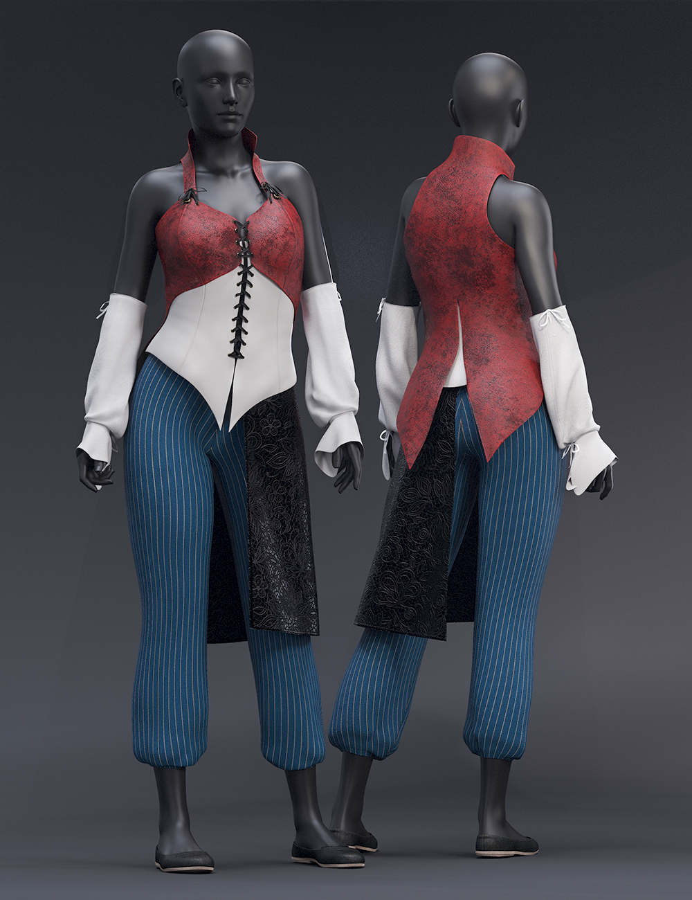 dForce Into the Sea Outfit Texture Set 2 dForce Into the Sea Outfit Texture Set 2 by: Sade, 3D Models by Daz 3D
