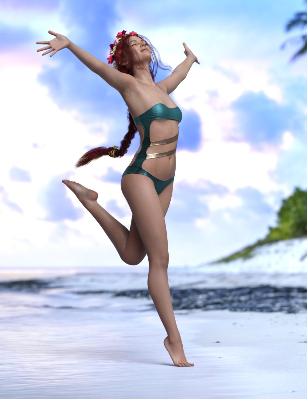 Leg Day poses for Coral 8.1 by: Ensary, 3D Models by Daz 3D