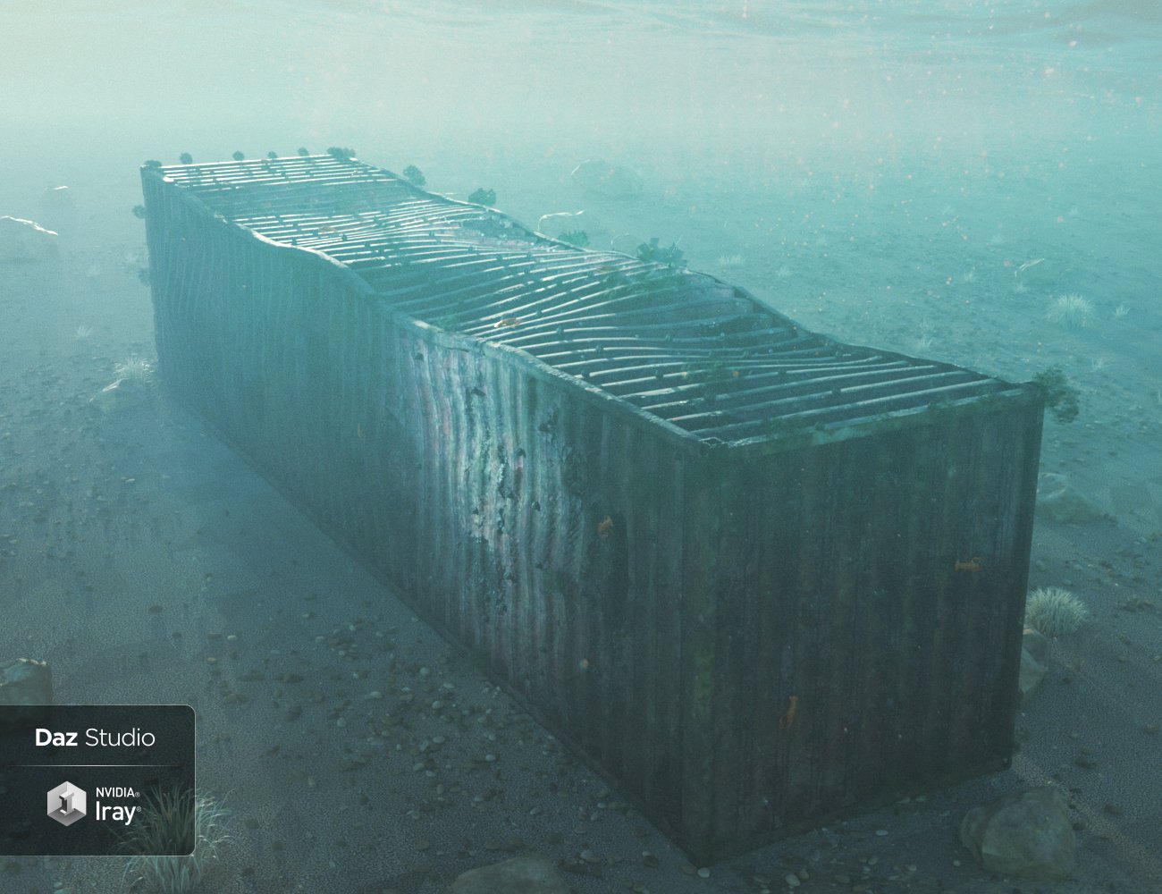 Underwater Treasure Underwater Treasure by: Charlie, 3D Models by Daz 3D