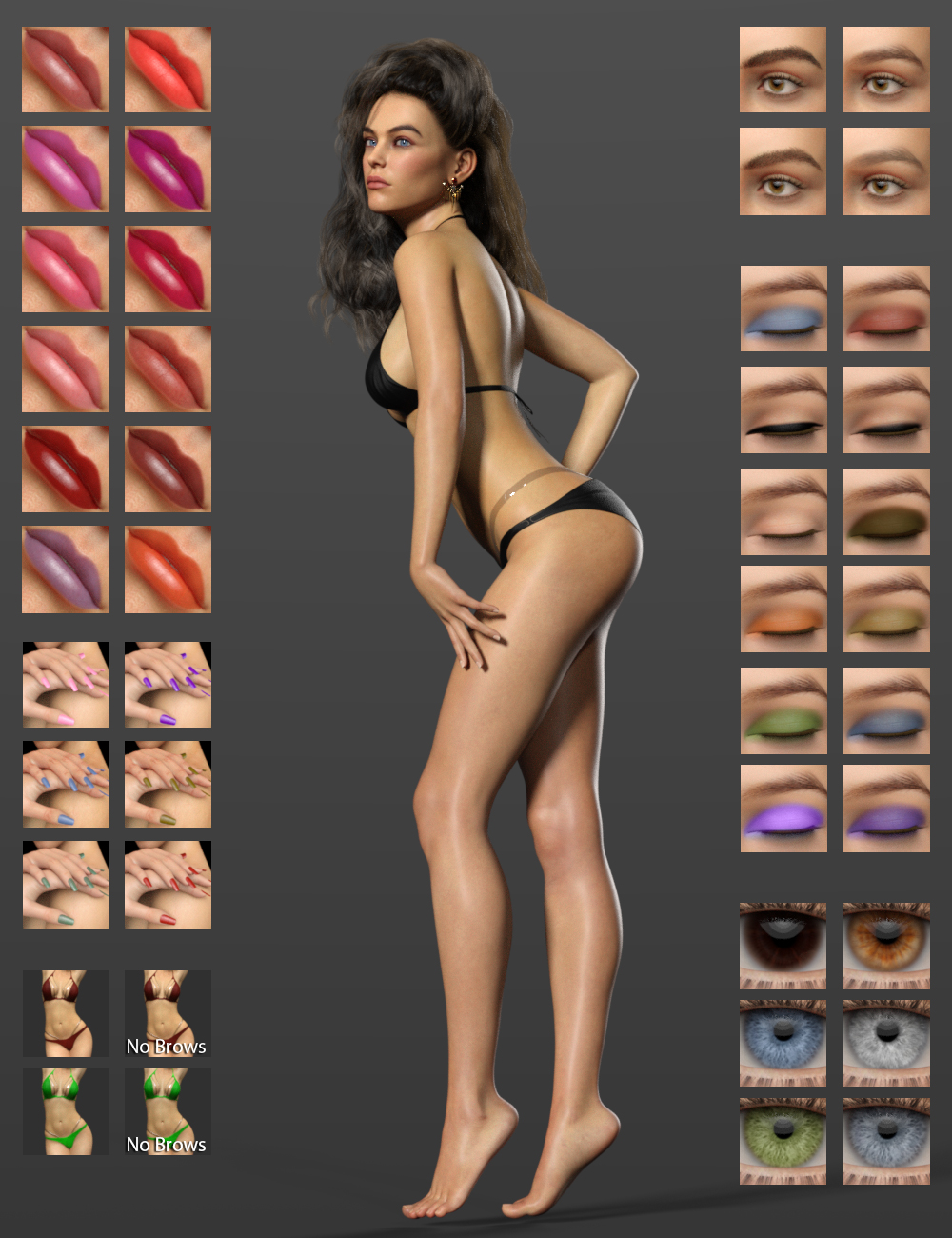 Shana HD for Genesis 8.1 Female by: Mousso, 3D Models by Daz 3D
