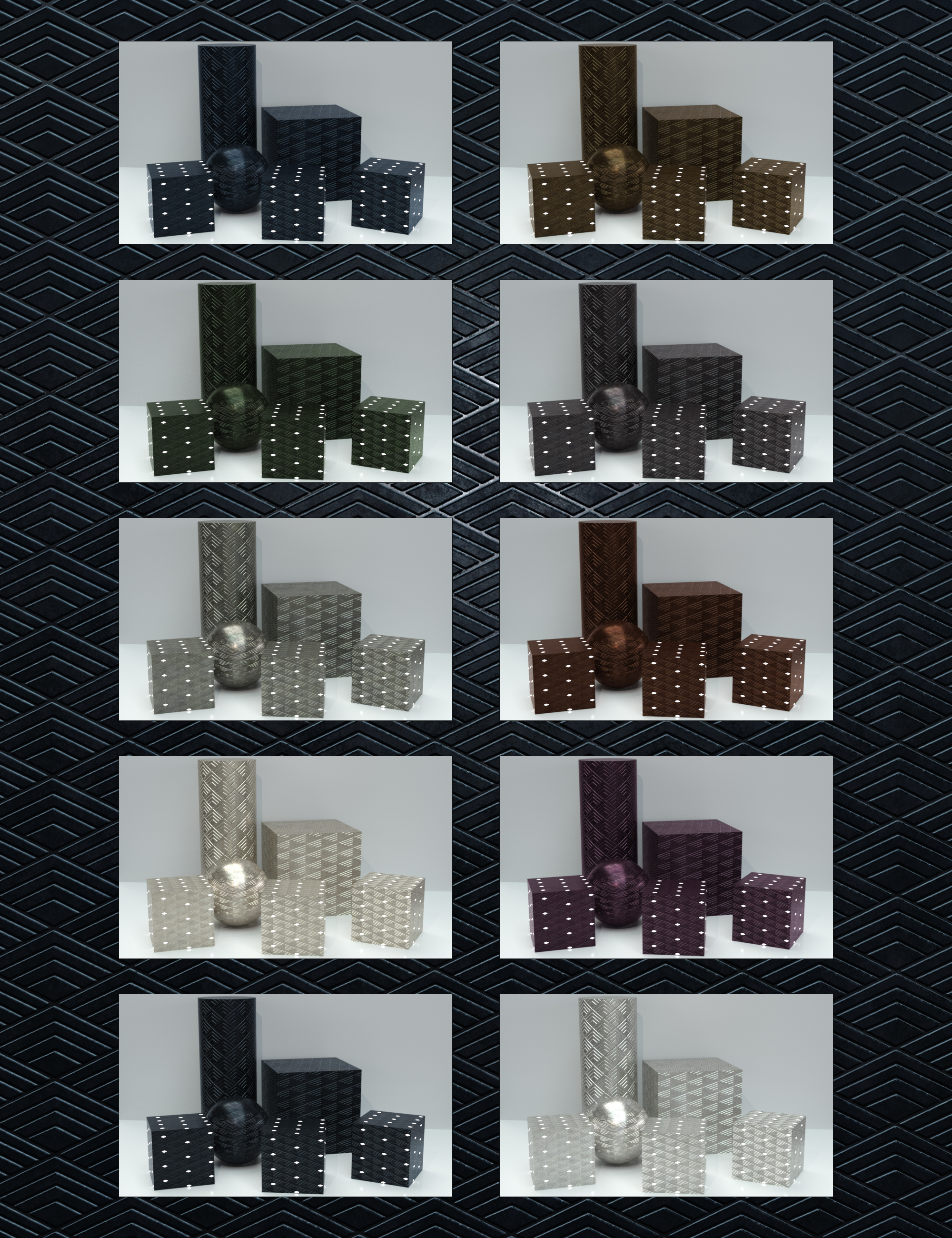 Dark World Lighted Architectural Shader Presets Dark World Lighted Architectural Shader Presets by: Khory, 3D Models by Daz 3D