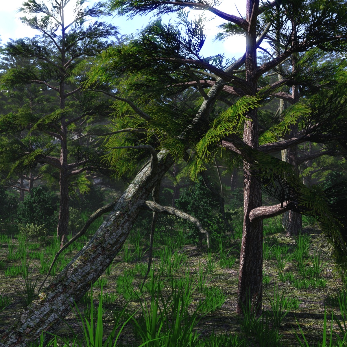 Mountain Forest by: JeffersonAF, 3D Models by Daz 3D