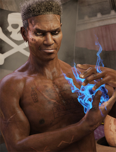 VooDoo Pirate for Genesis 8.1 Male VooDoo Pirate for Genesis 8.1 Male by: RawArt, 3D Models by Daz 3D