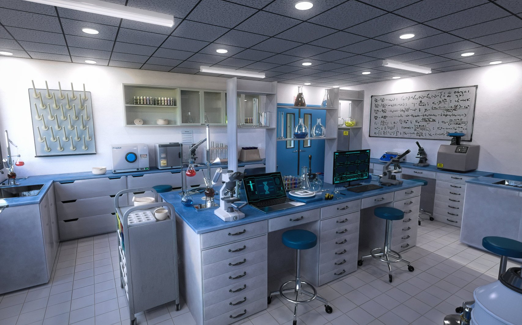 FG Science Area FG Science Area by: Fugazi1968Ironman, 3D Models by Daz 3D