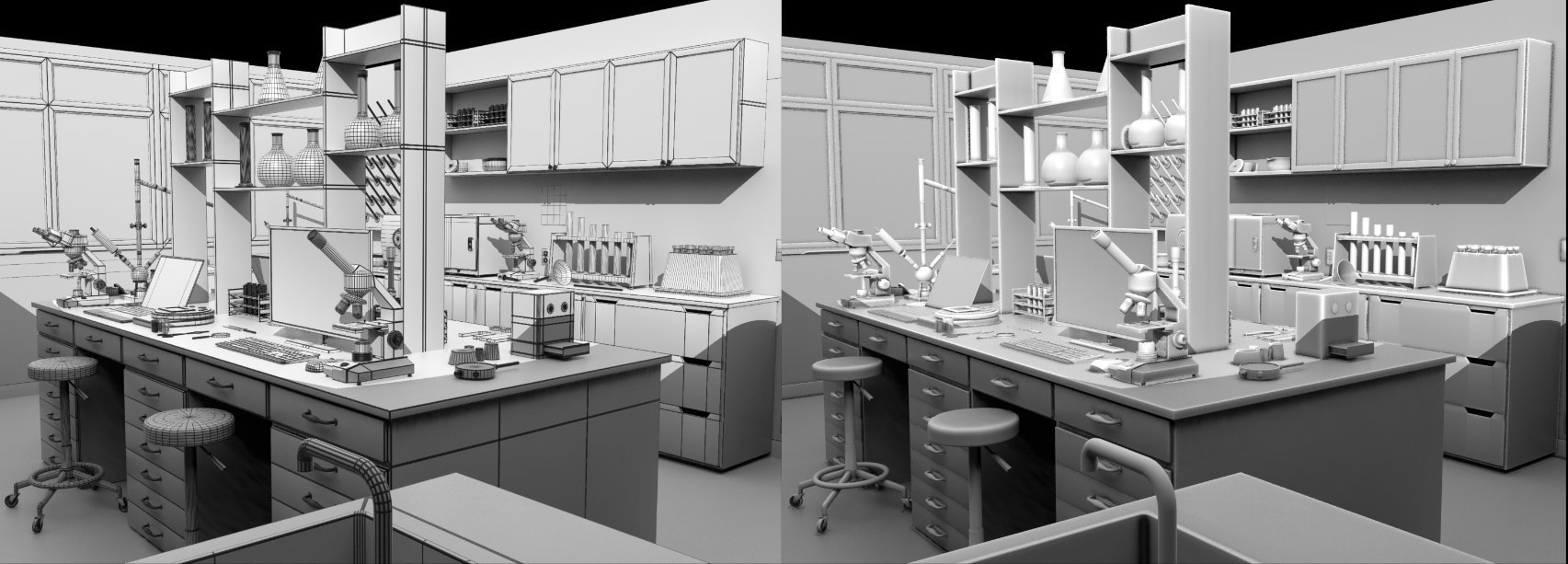 FG Science Area by: Fugazi1968Ironman, 3D Models by Daz 3D