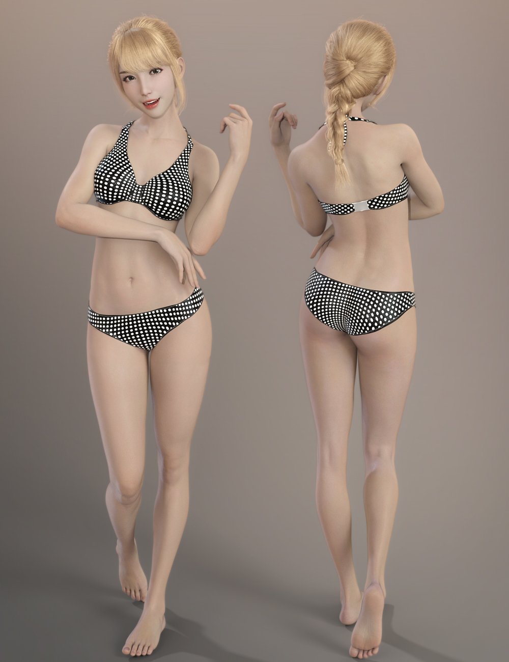 Gu Yu and Gu Yu Hair for Genesis 8.1 Female by: Crocodile Liu, 3D Models by Daz 3D