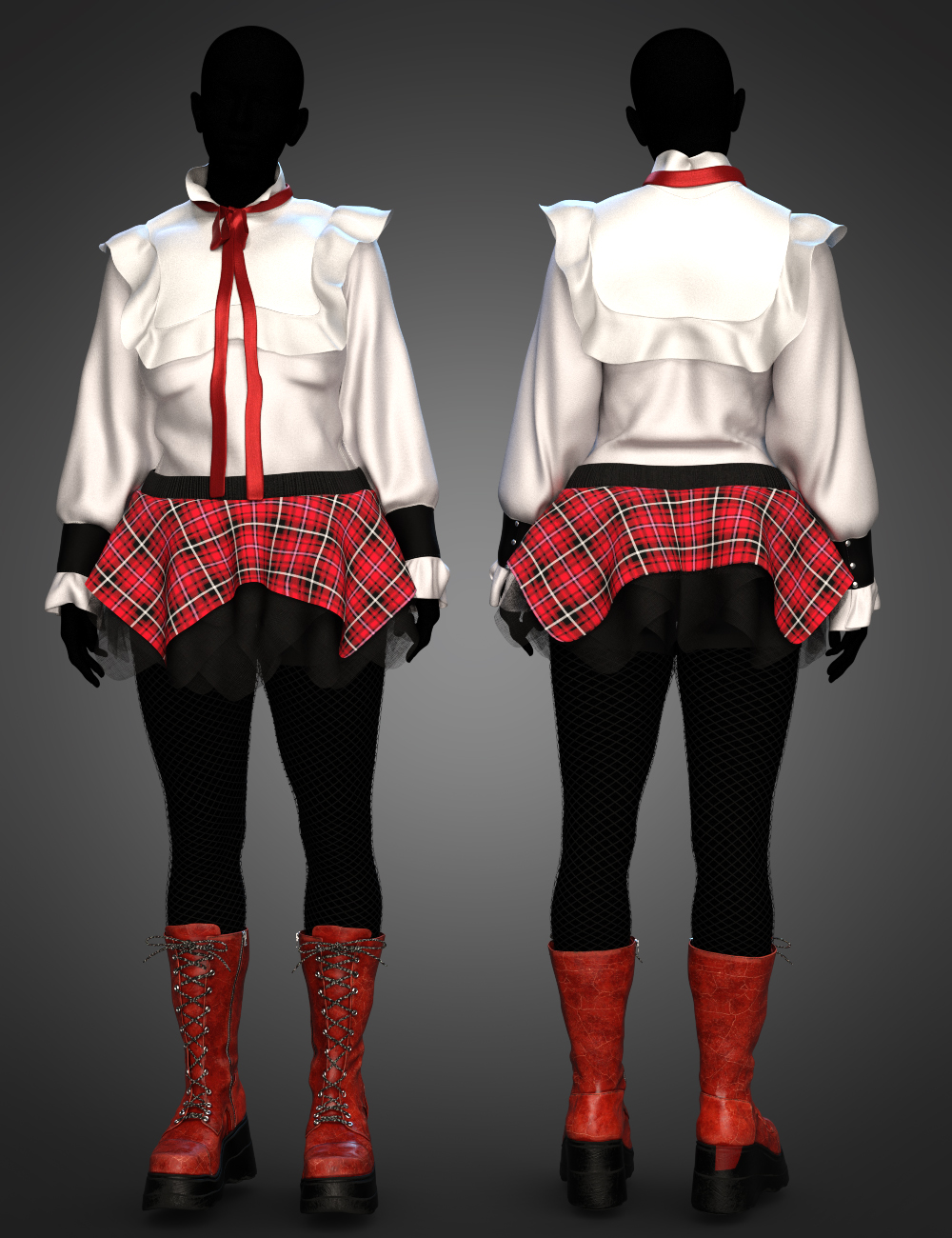 dForce Club Kid Outfit Textures | Daz 3D