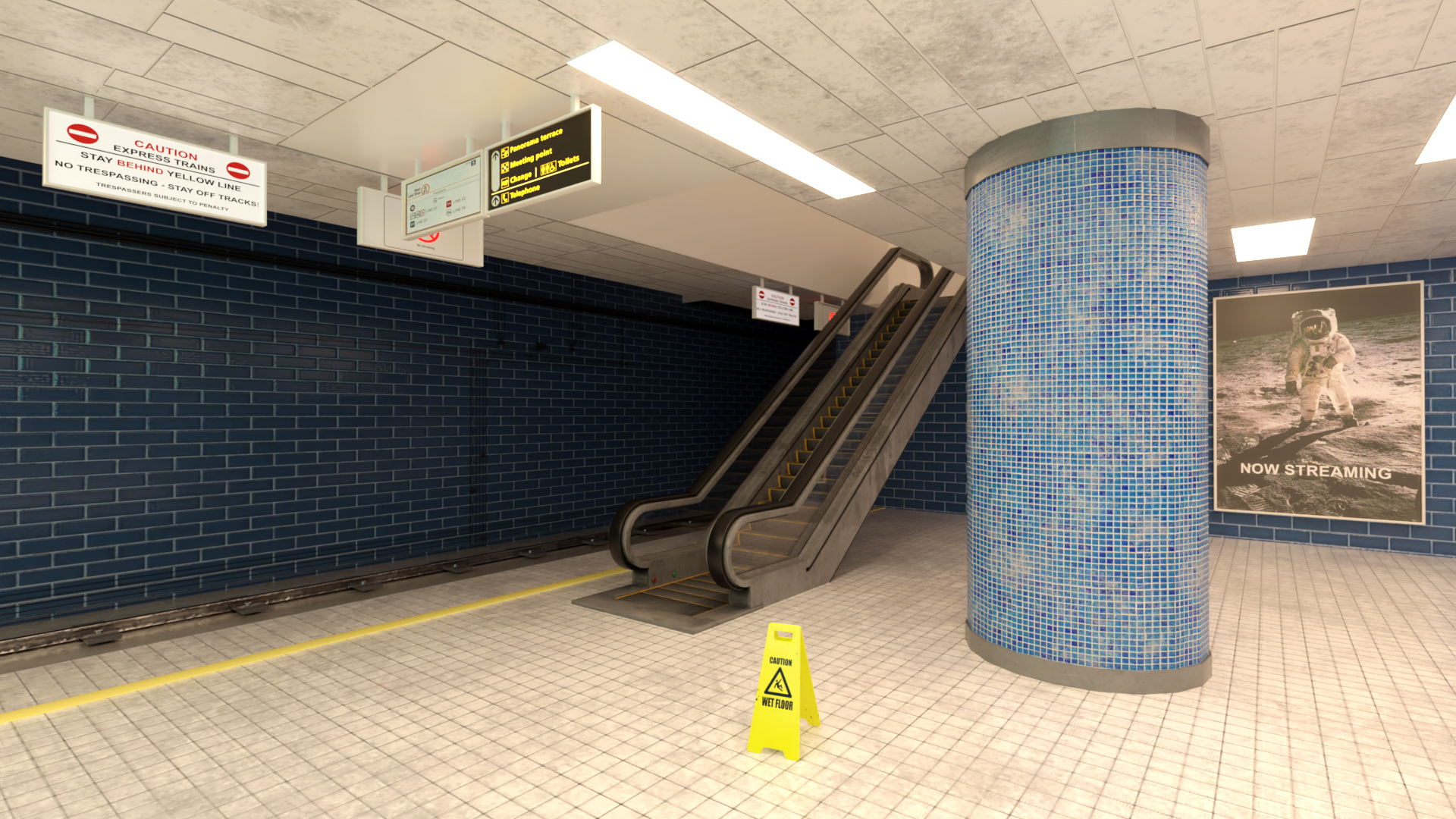 Subway Mart Subway Mart by: Tesla3dCorp, 3D Models by Daz 3D