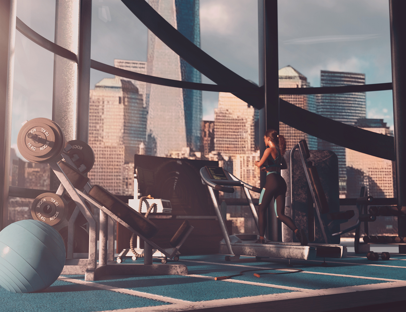 Highrise Apartment Highrise Apartment by: Feng, 3D Models by Daz 3D