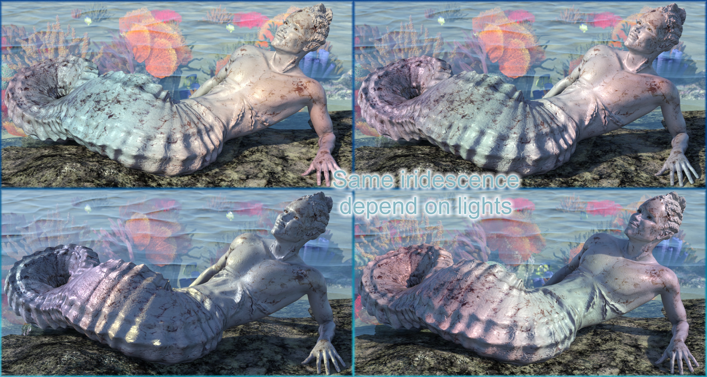 SeaHorse Corynn for Genesis 8.1 Male and for Seahorse Tails by: 3D-GHDesignSadeAe Ti, 3D Models by Daz 3D