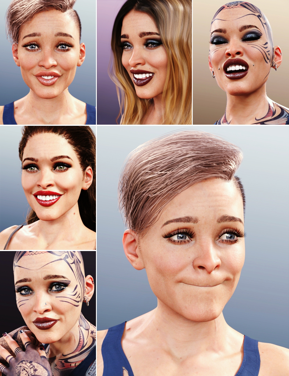 Agma Expressions for Genesis 8 and 8.1 Females Agma Expressions for Genesis 8 and 8.1 Females by: AlFan, 3D Models by Daz 3D