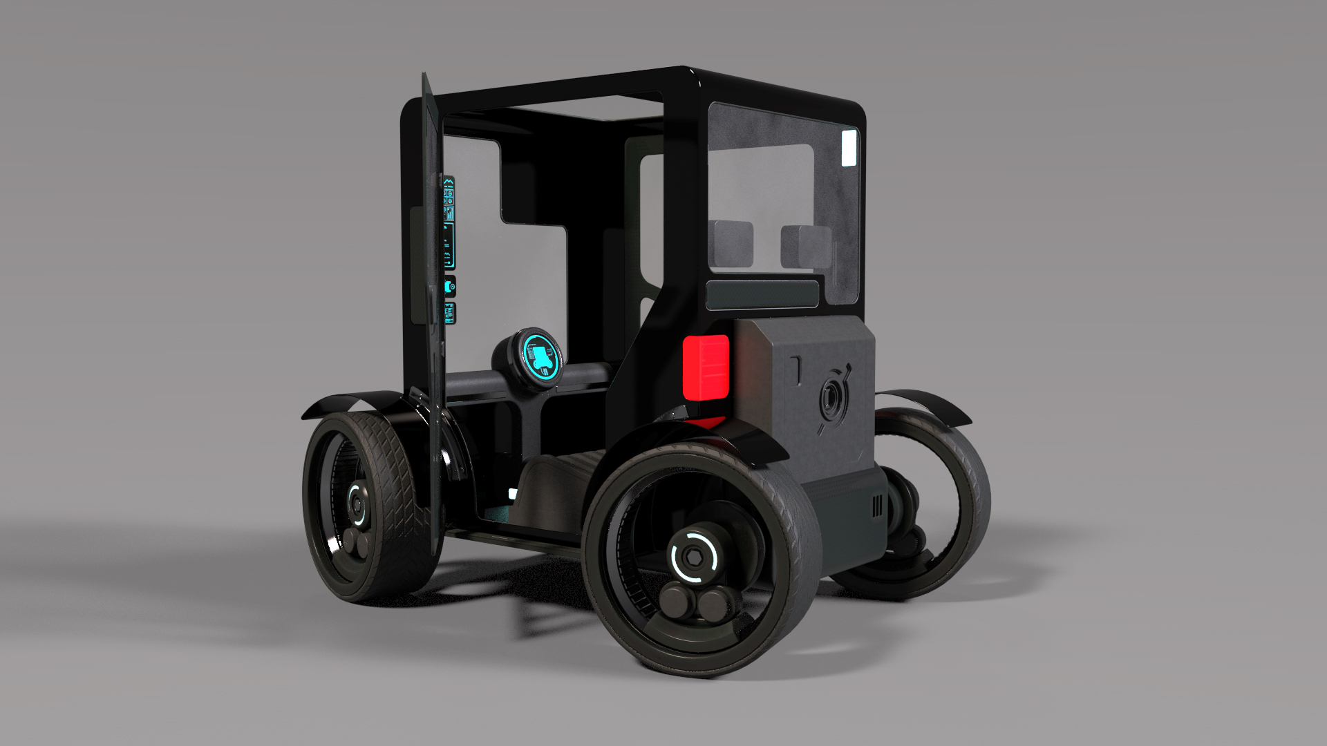 Cube Car by: Mely3D, 3D Models by Daz 3D