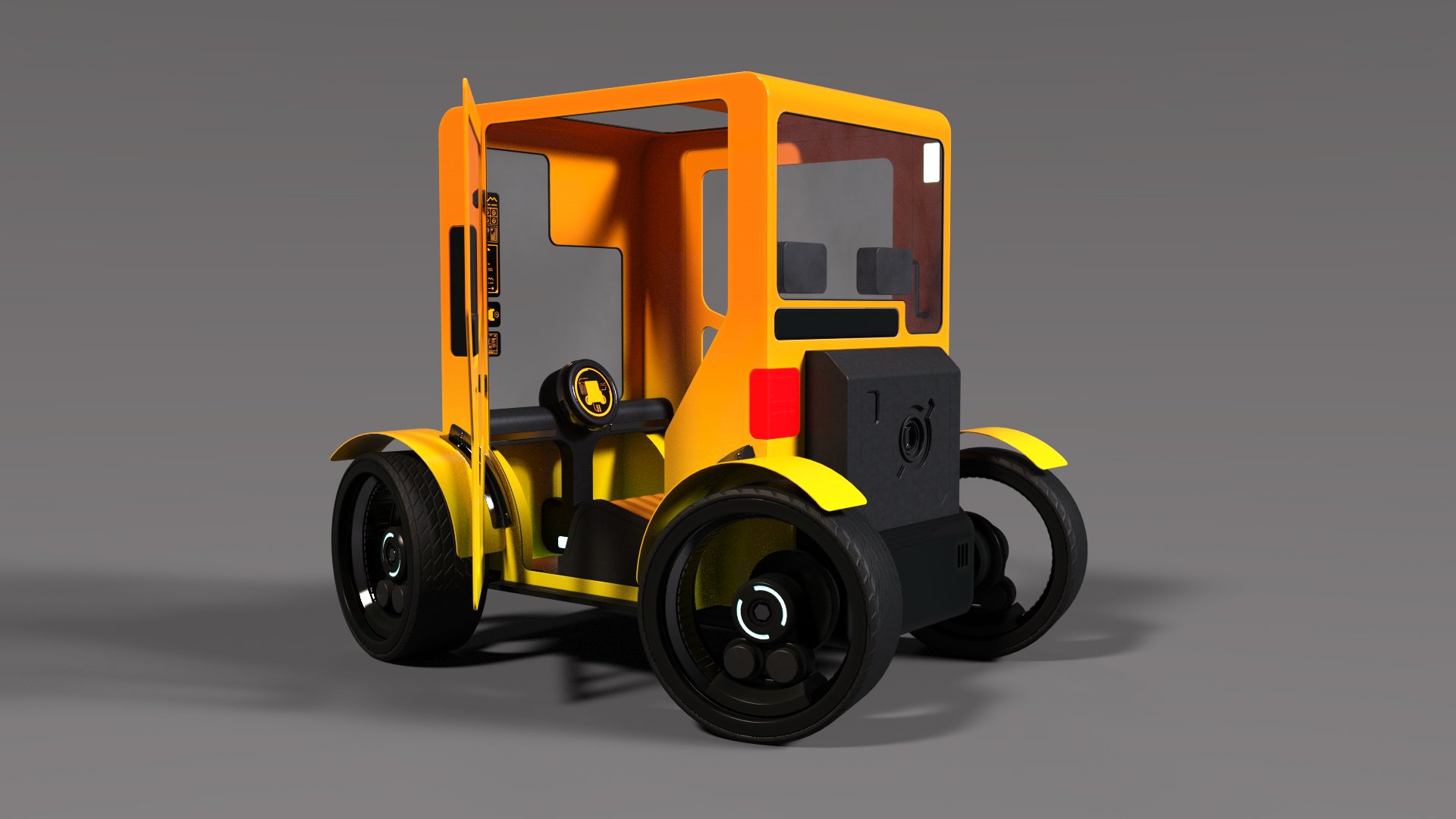 Cube Car Cube Car by: Mely3D, 3D Models by Daz 3D