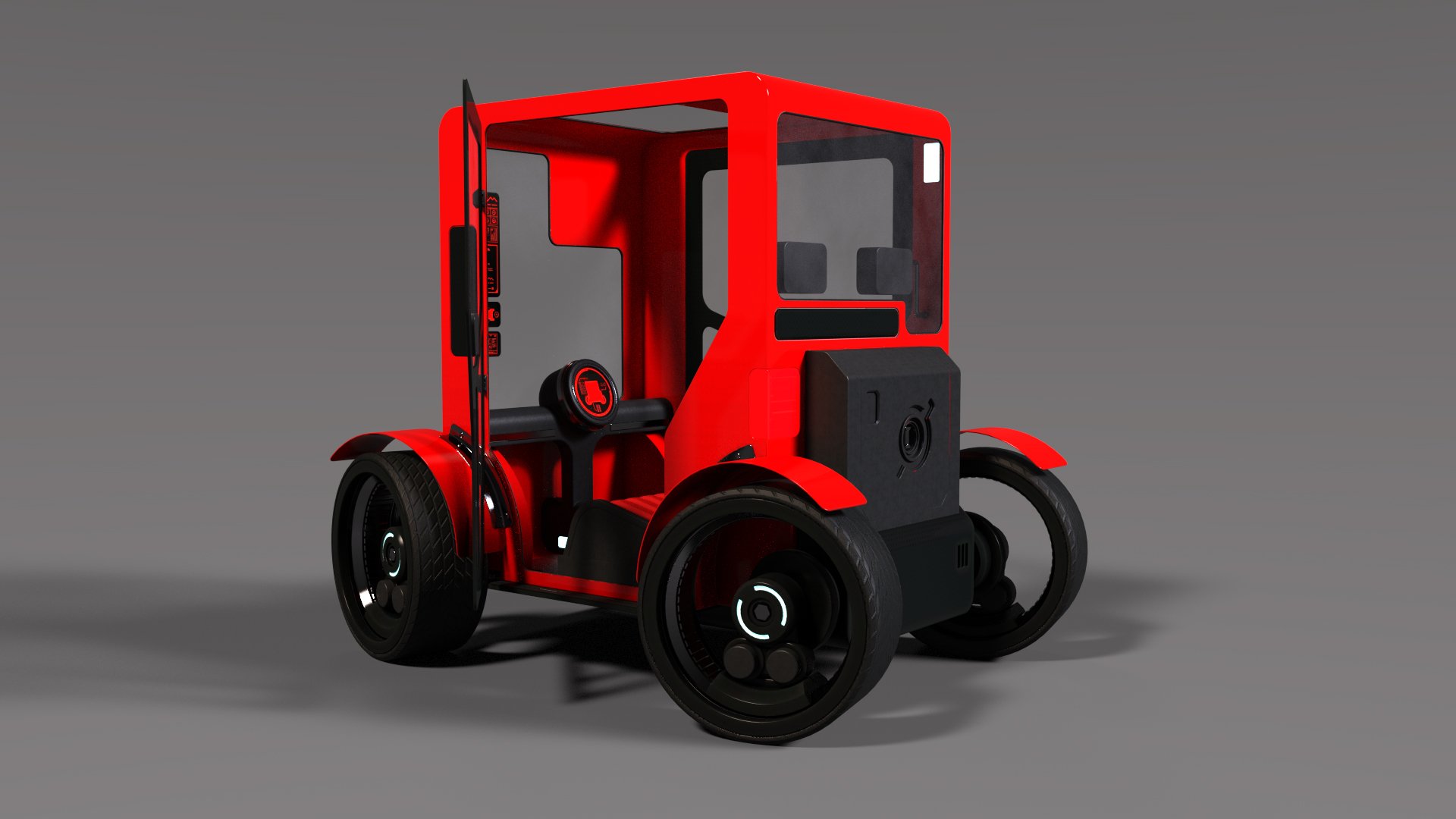 Cube Car by: Mely3D, 3D Models by Daz 3D