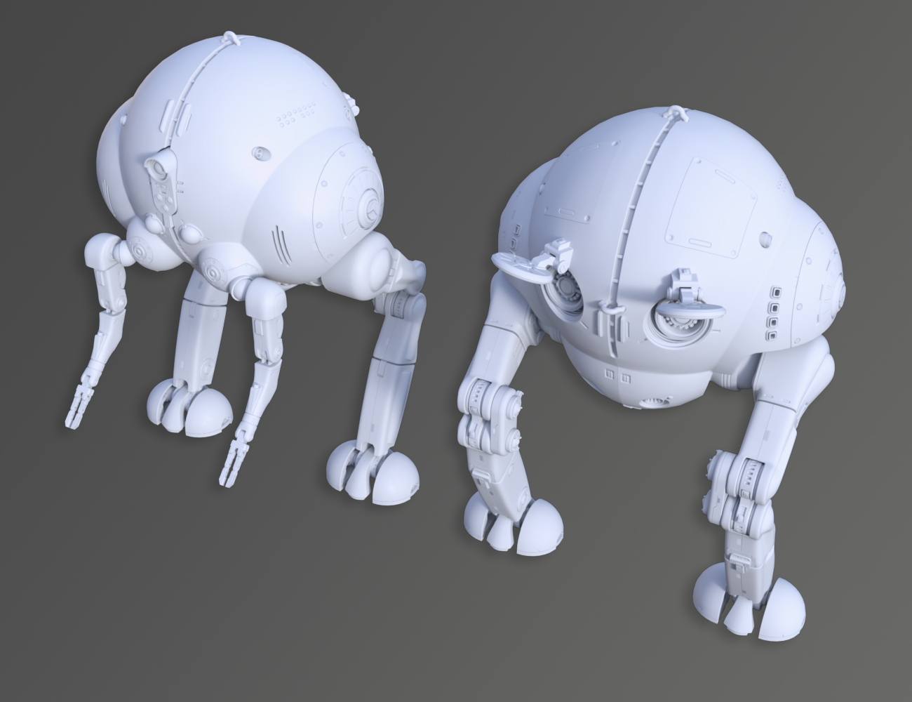 Robot Glan by: petipet, 3D Models by Daz 3D