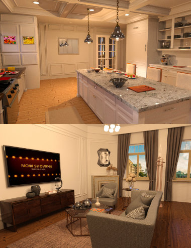 FG Fancy Living FG Fancy Living by: Fugazi1968Ironman, 3D Models by Daz 3D