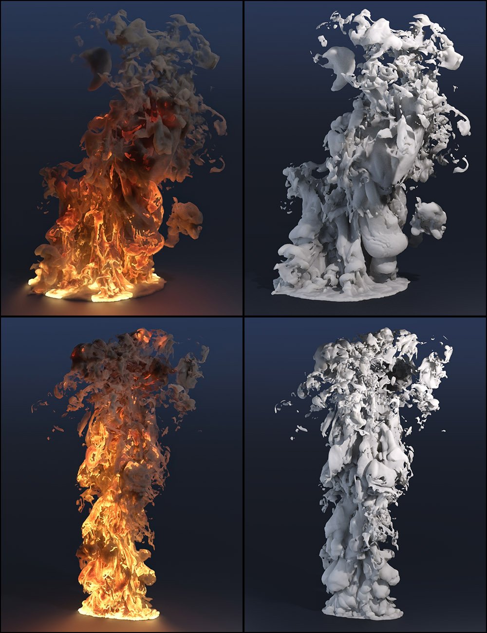 Pyromantix - Volumetric Infernos by: DimensionTheory, 3D Models by Daz 3D