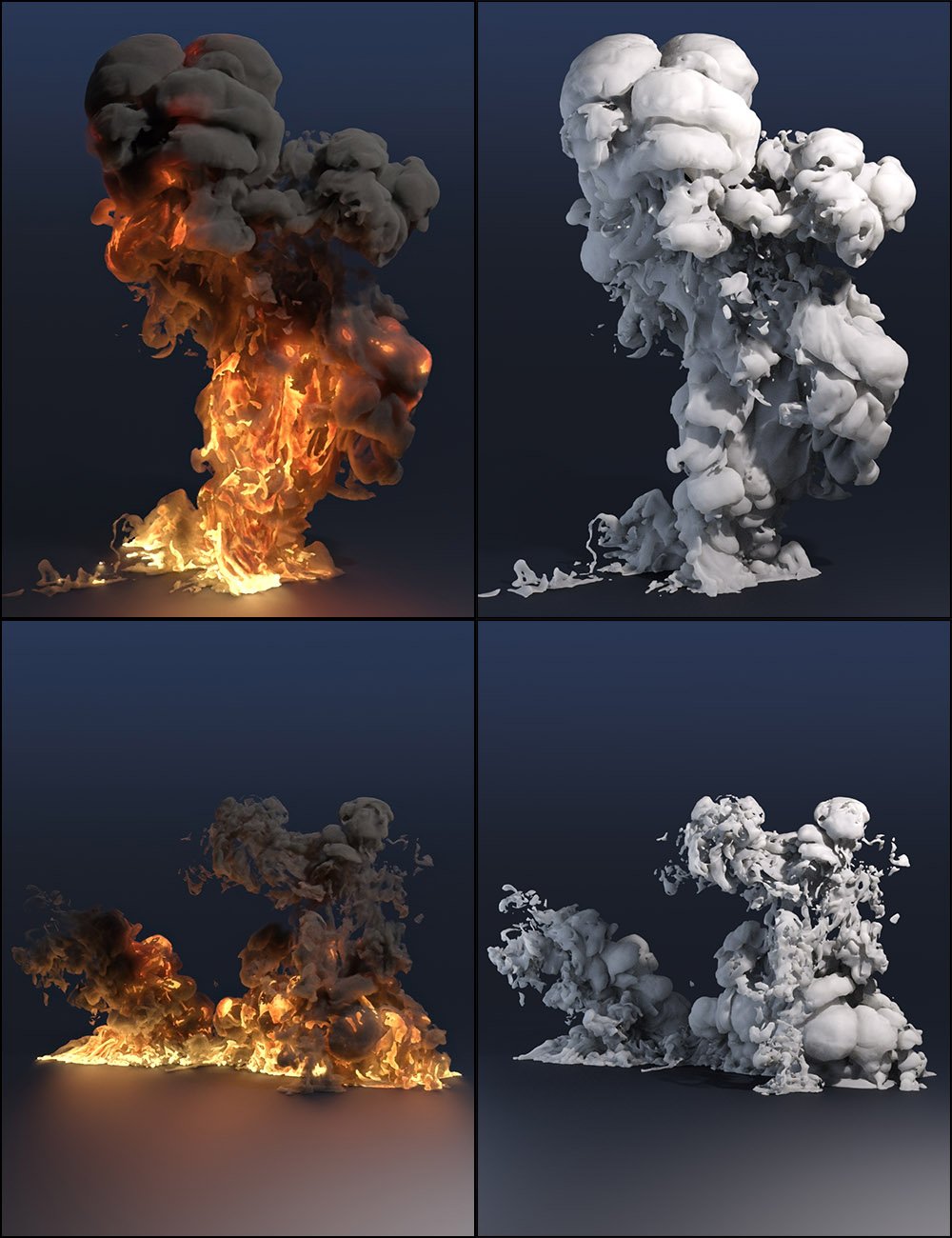 Pyromantix - Volumetric Infernos by: DimensionTheory, 3D Models by Daz 3D
