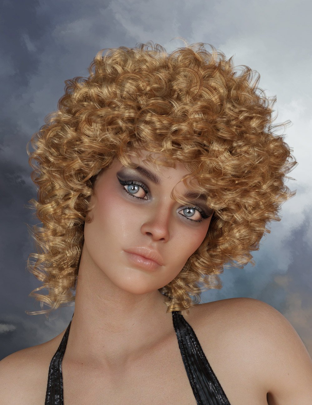 Iris Hair for Genesis 8 Daz 3D