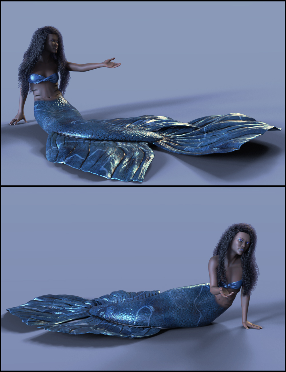 Siren Song Poses for Coral 8.1 and Genesis 8.1 Female by: Quixotry, 3D Models by Daz 3D