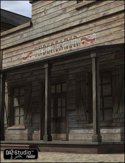 Old West Undertakers by: , 3D Models by Daz 3D