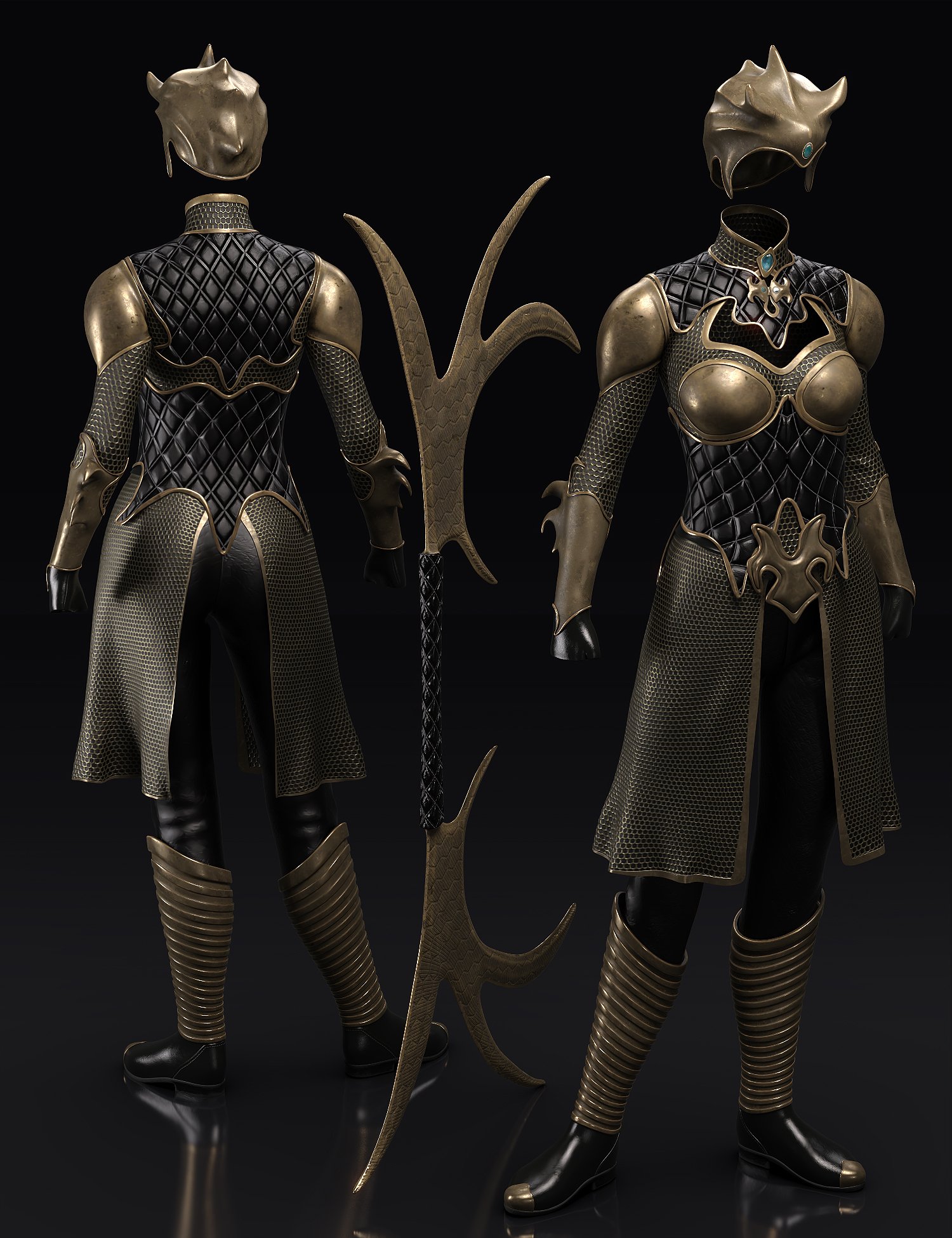 dForce Alien Sentinel : Venom Vanguard dForce Alien Sentinel : Venom Vanguard by: Moonscape GraphicsSade, 3D Models by Daz 3D