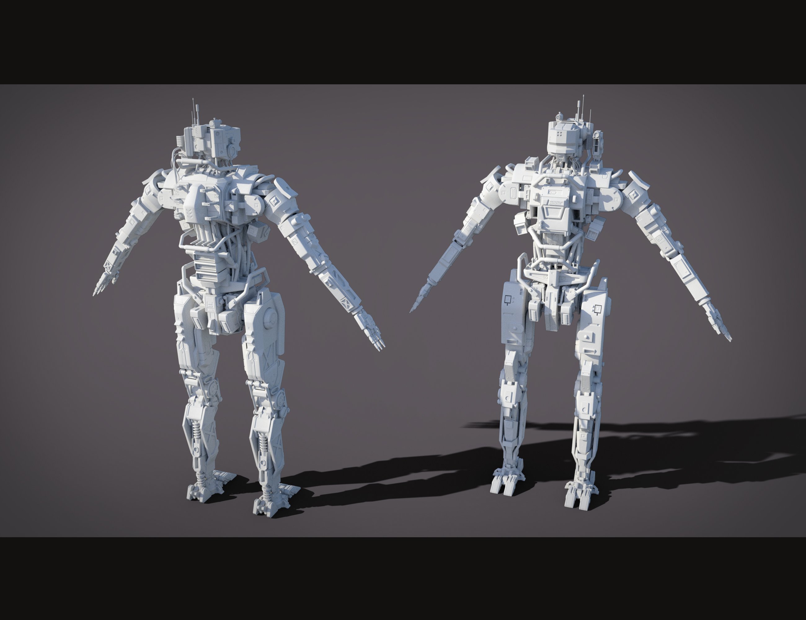 Cyberpunk MEC Droid Cyberpunk MEC Droid by: Polish, 3D Models by Daz 3D